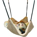 Hanging bag Hammock Brown