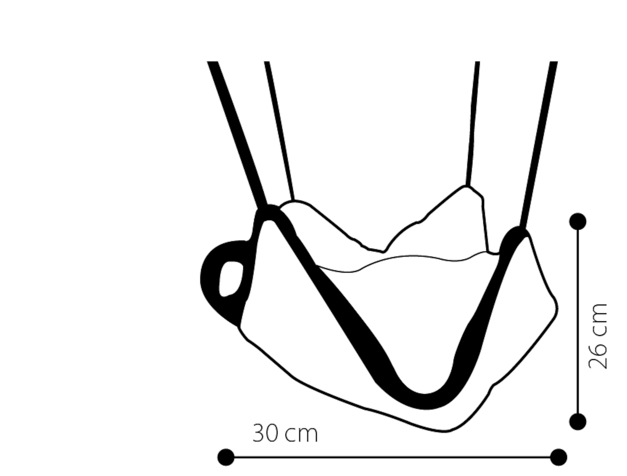Flamingo Hangzak Hammock Bruin