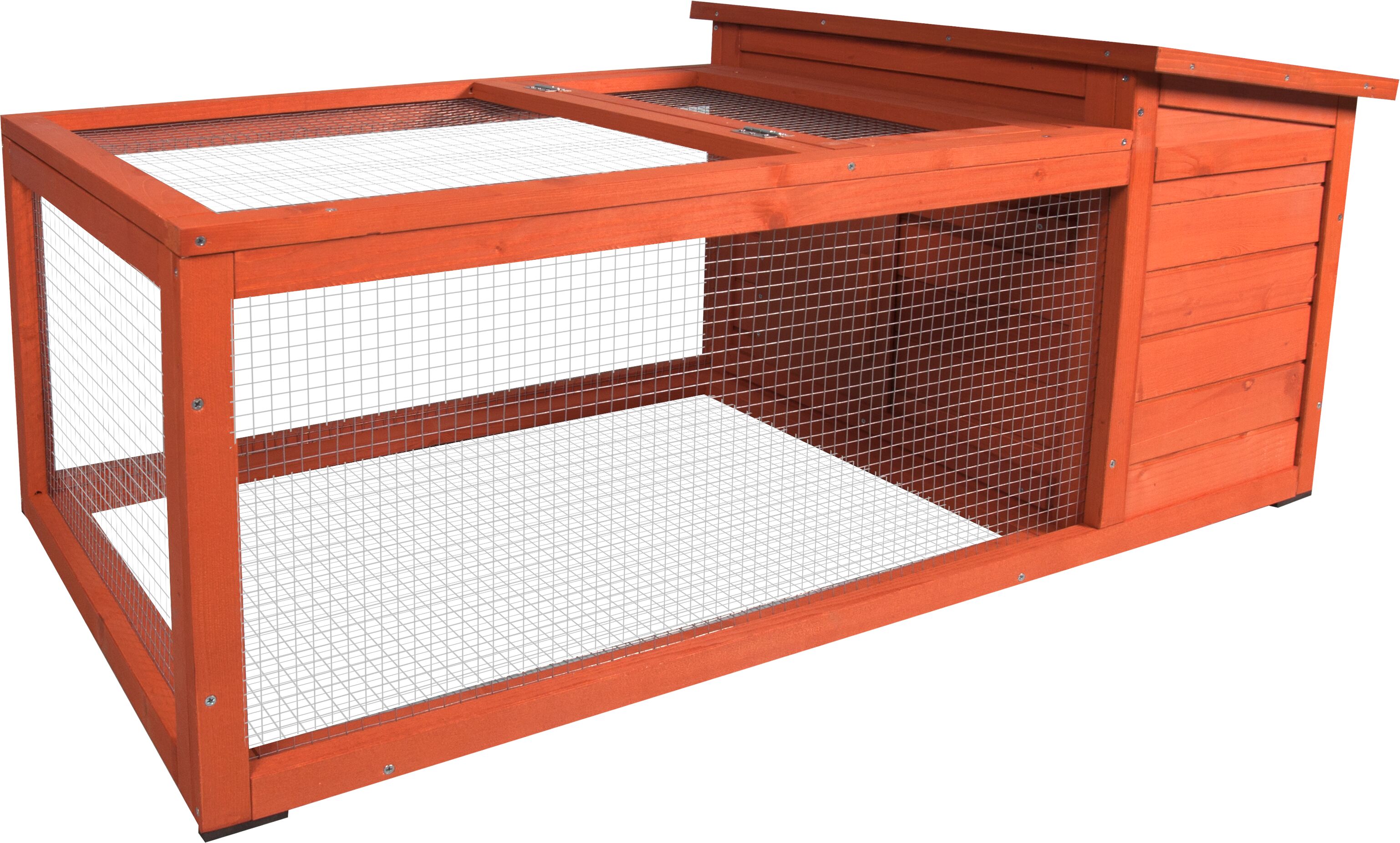 Flamingo Rabbit hutch Atto Classic Brown
