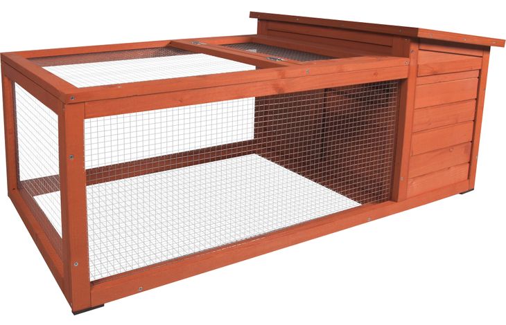 Flamingo Konijnenhok Atto Classic Bruin