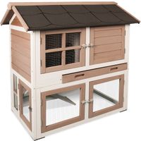 Flamingo Rabbit hutch Snug Urban Brown
