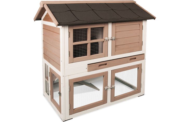 Flamingo Rabbit hutch Snug Urban Brown