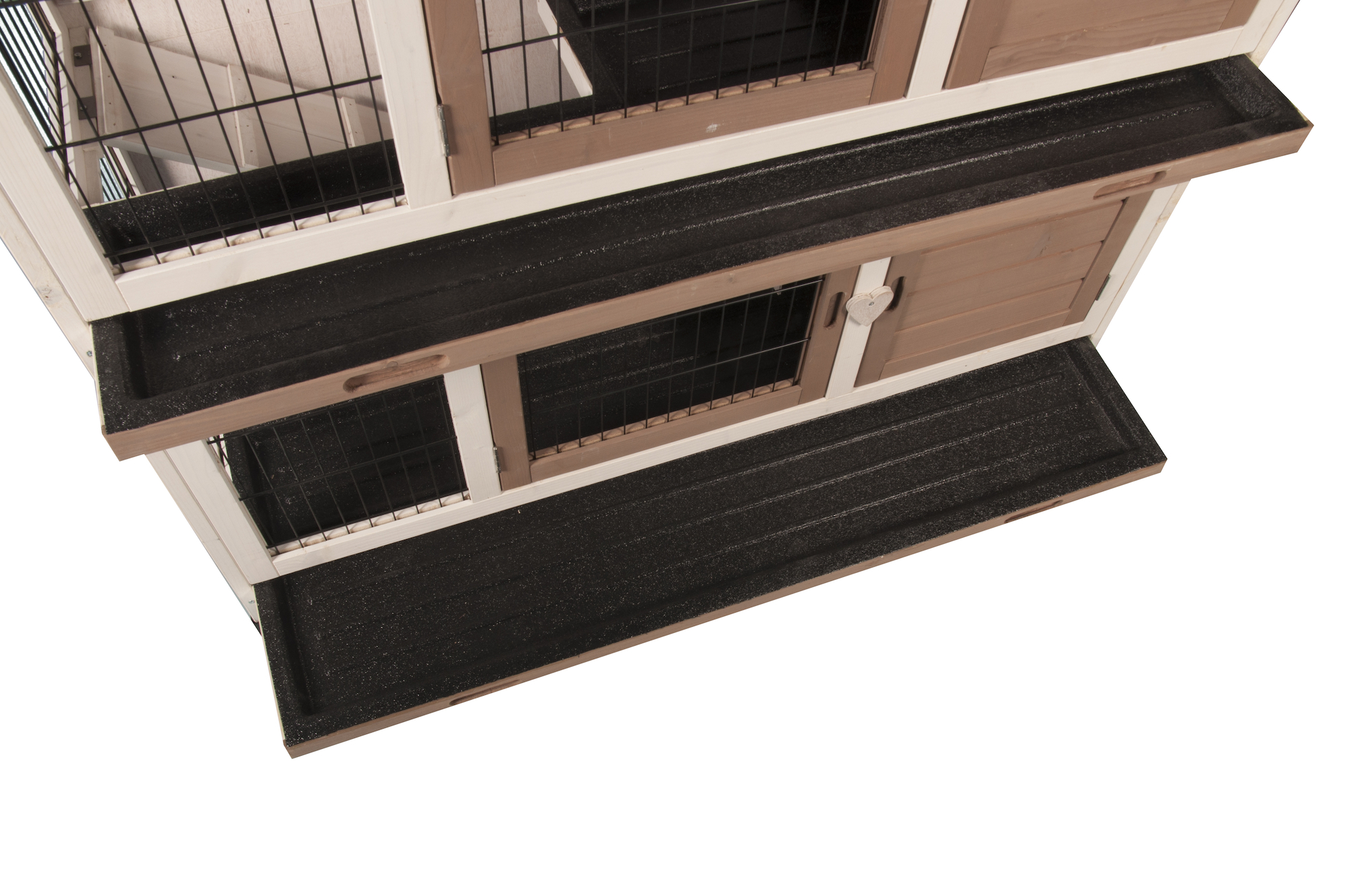 Flamingo Rabbit hutch Combi 2 Urban Brown