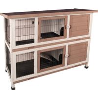 Flamingo Konijnenhok Combi 2 Urban Bruin
