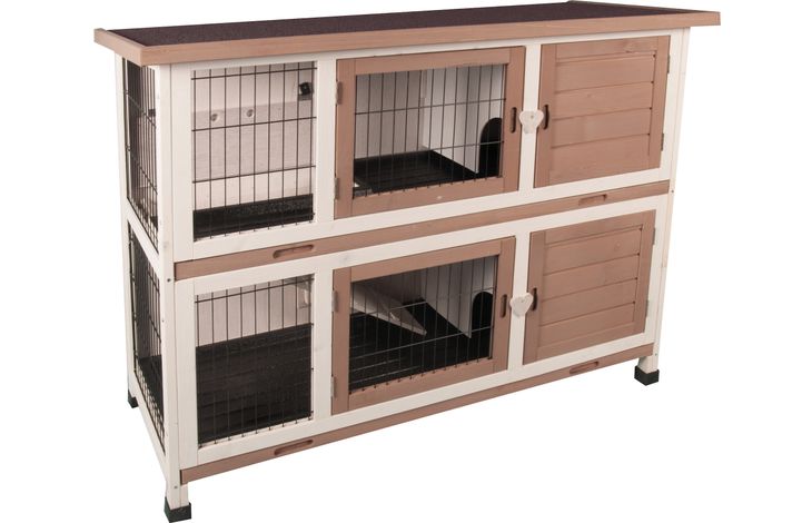 Flamingo Konijnenhok Combi 2 Urban Bruin