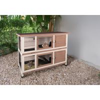 Flamingo Konijnenhok Combi 2 Urban Bruin