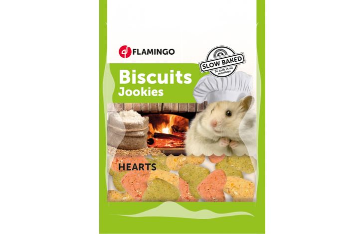 Flamingo Snack Jookies Gebakken Koekje Meerkleurig