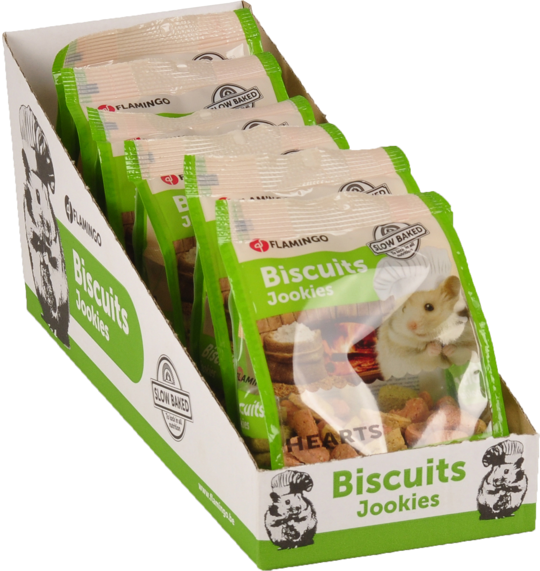 Flamingo Snacks Jookies Cotto Biscotto 