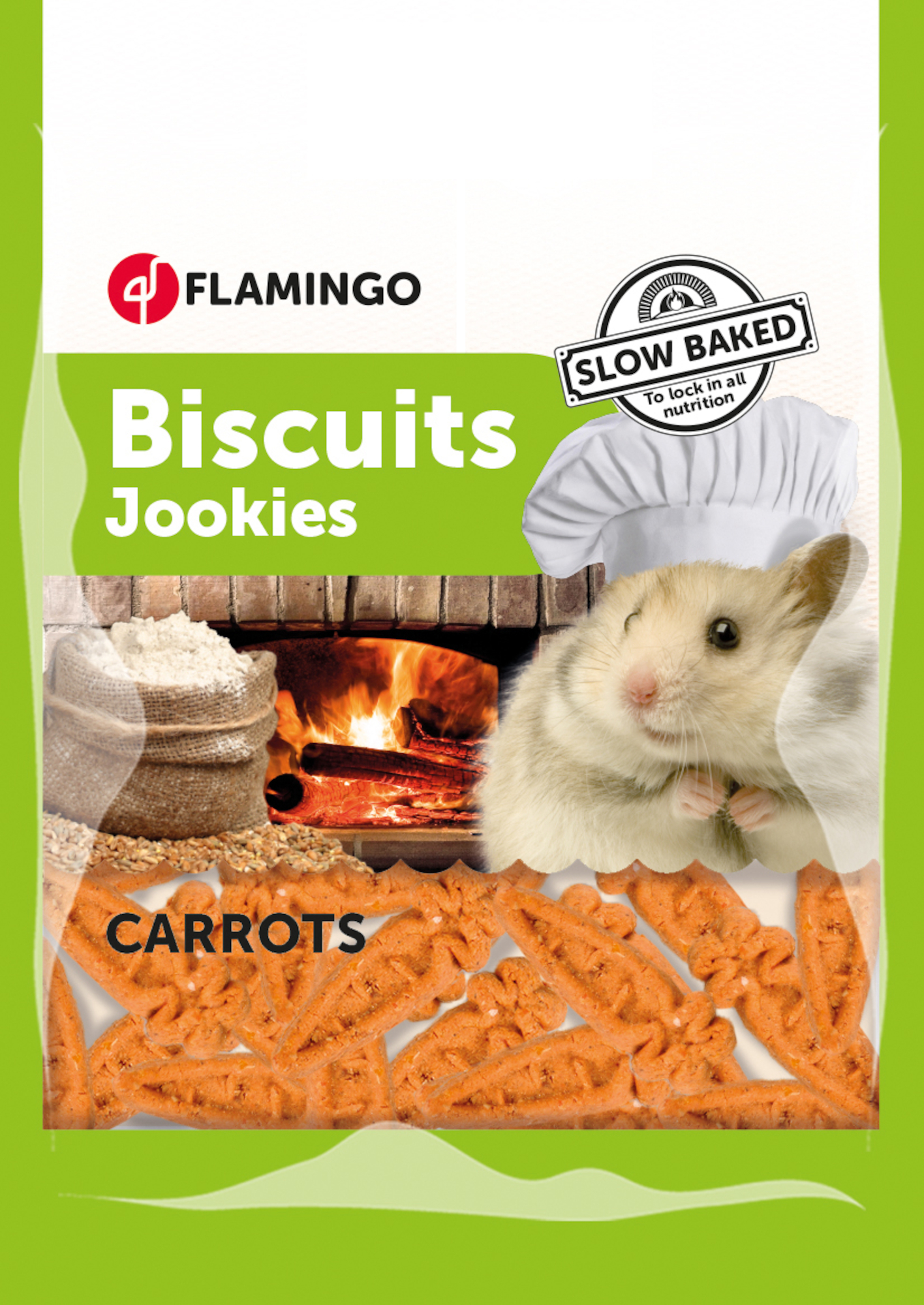 Flamingo Snacks Jookies Baked Biscuit 