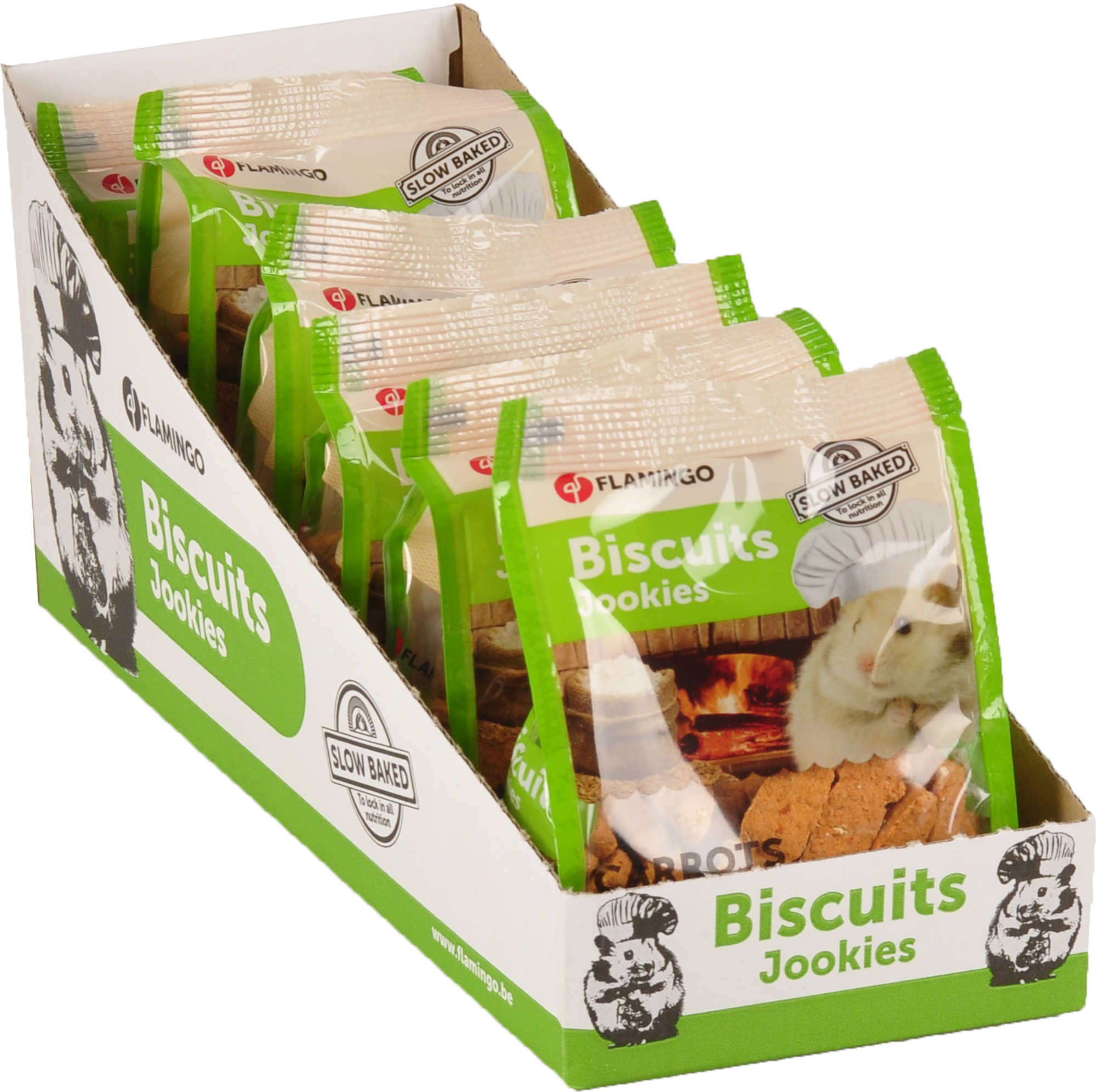 Flamingo Snacks Jookies Baked Biscuit 