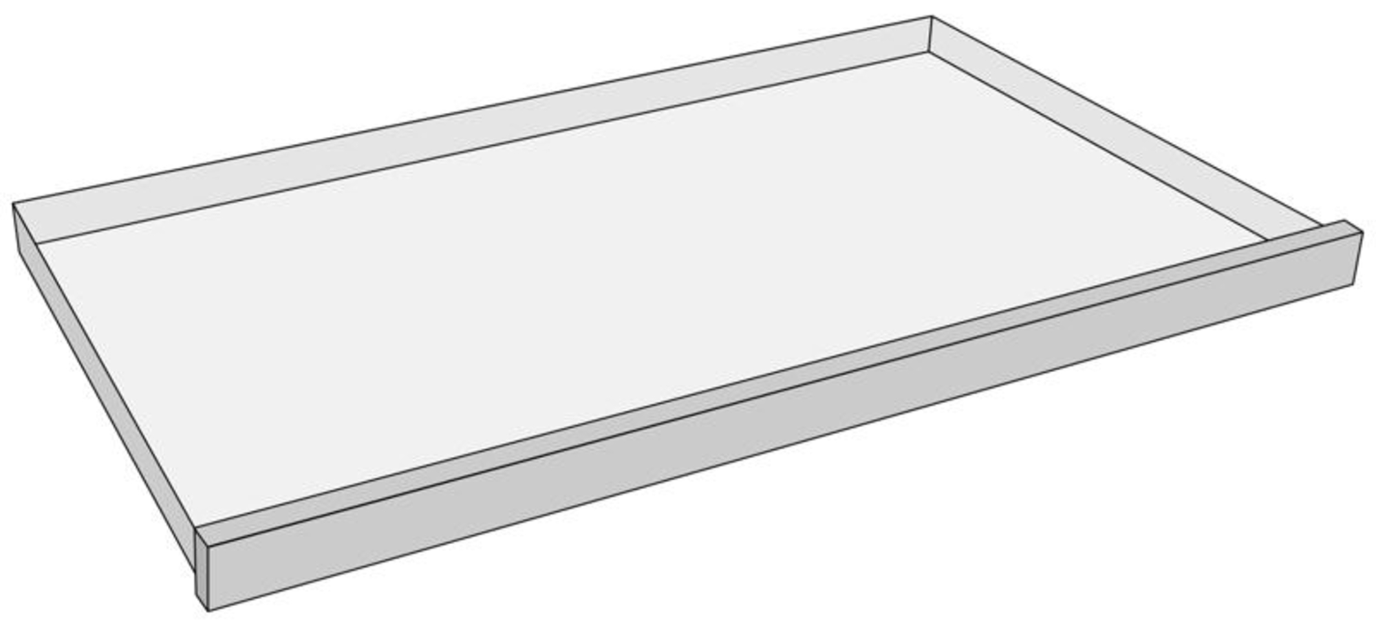 Flamingo Spare tray Snug Black