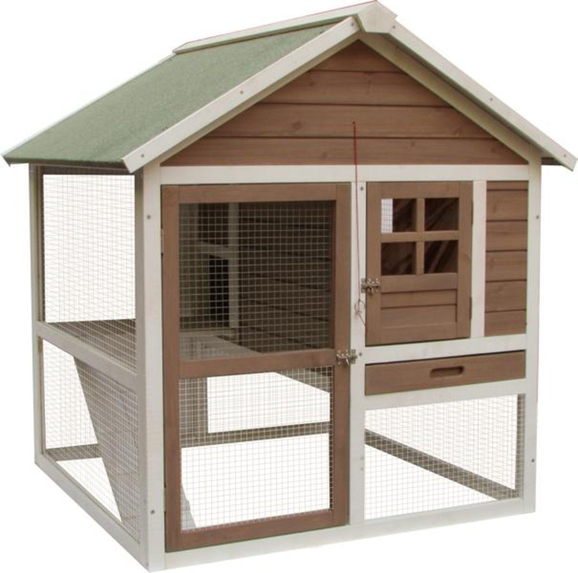 Flamingo Rabbit hutch Flappy Urban Brown