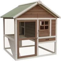 Flamingo Kaninchenstall Flappy Urban Braun
