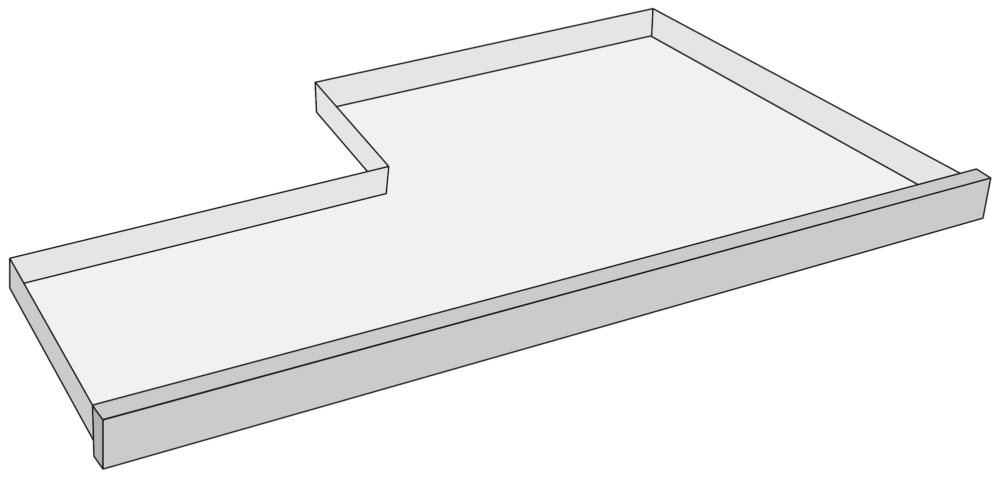 Flamingo Spare tray Urban Floret