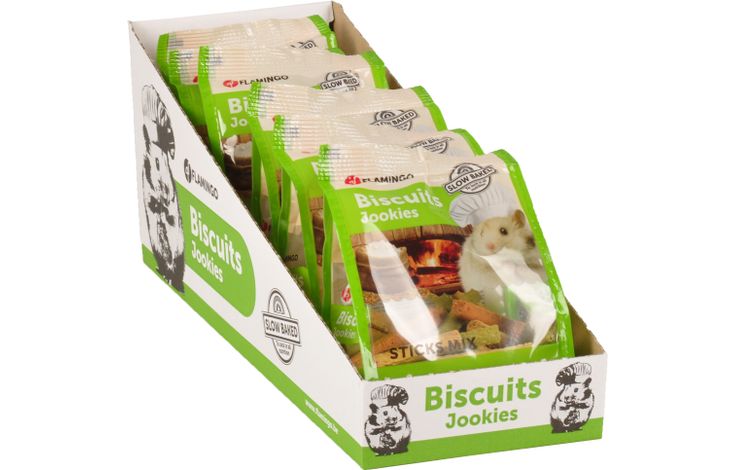 Flamingo Snacks Jookies Gebacken Stick 