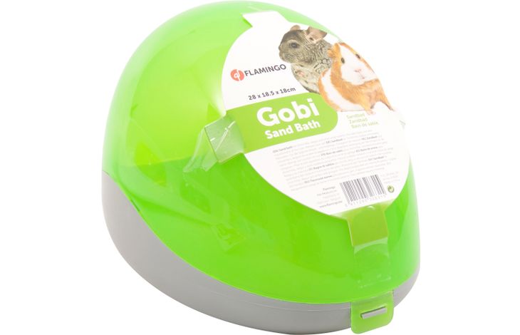 Flamingo Zandbad Gobi Fluo groen
