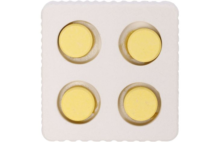 Flamingo Snacks Calcium Gnawing stone Yellow & White