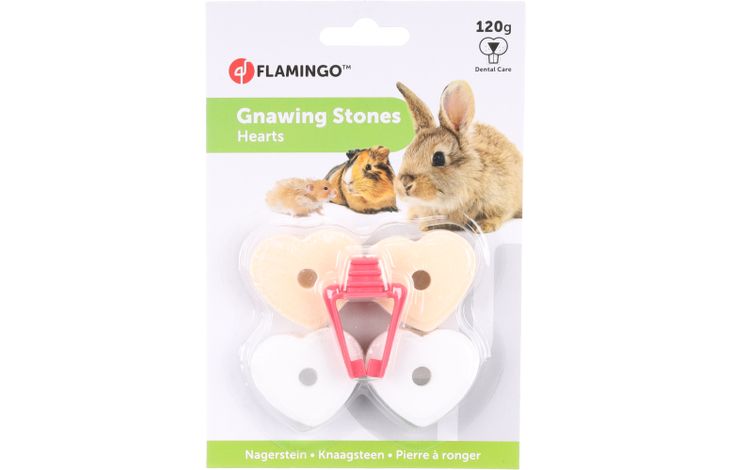 Flamingo Snacks Calcium Nagestein Mischung