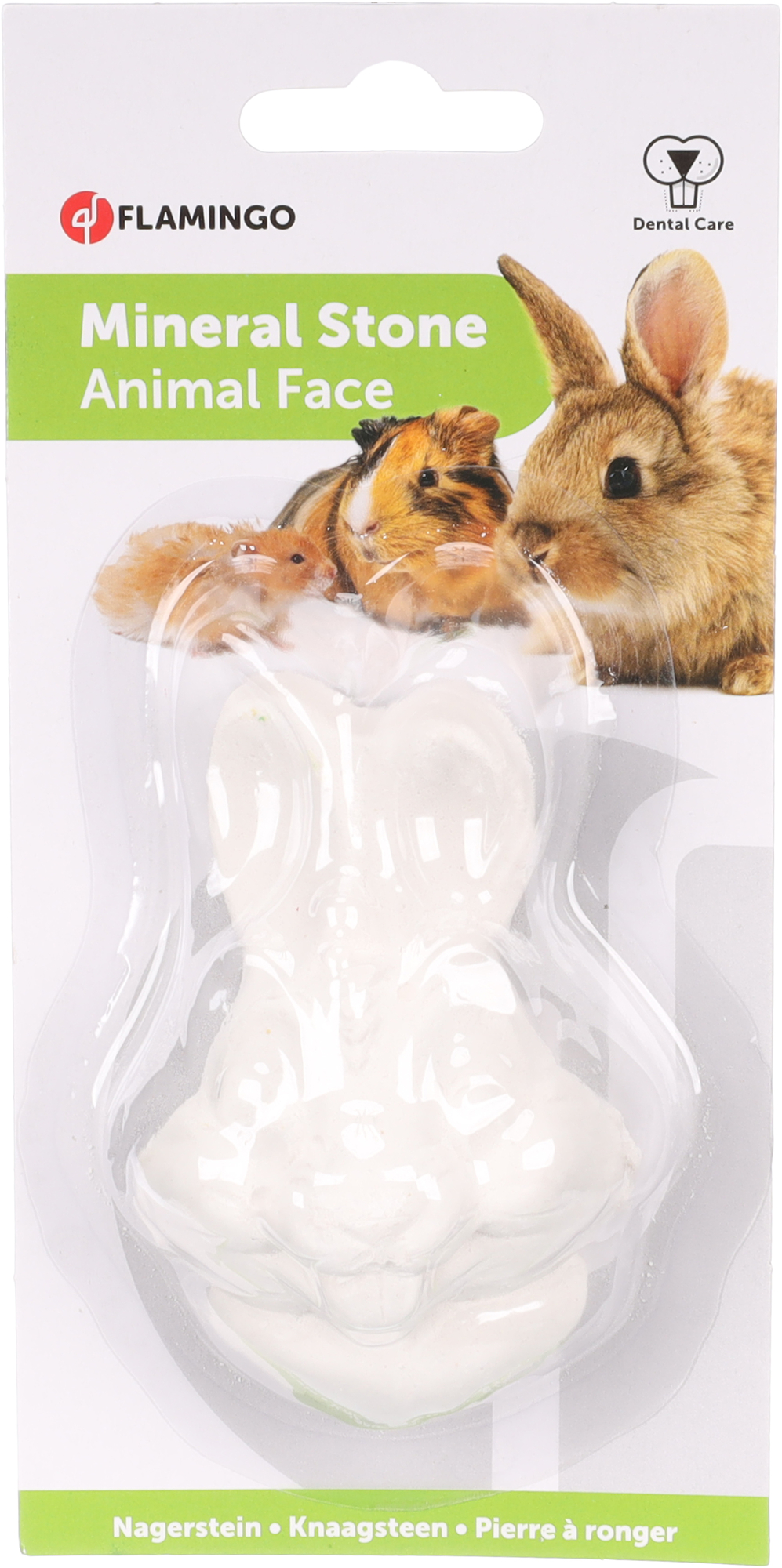 Flamingo Snack Animal face Knaagsteen Roze