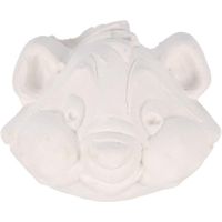 Flamingo Golosinas Animal face Piedra para masticar Blanco