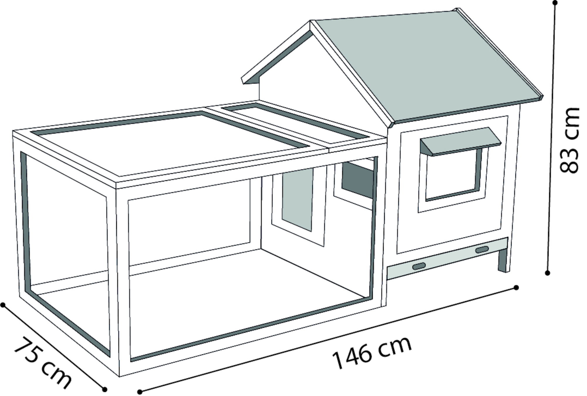 Flamingo Clapier Grace Cottage Gris