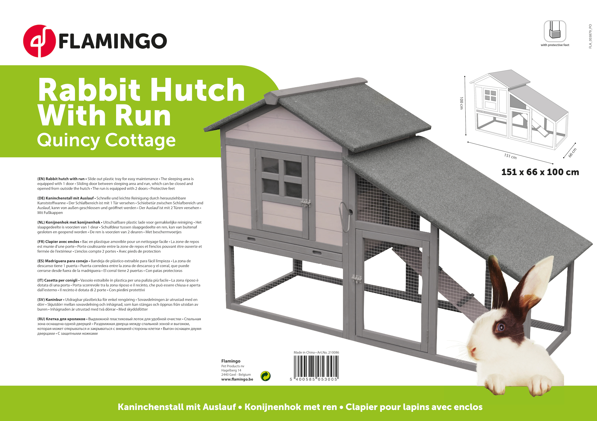 Rabbit cottage indoor orders hutch