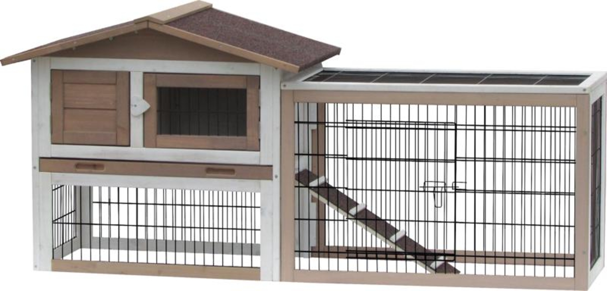 Flamingo Kaninchenstall Sunshine Urban Braun