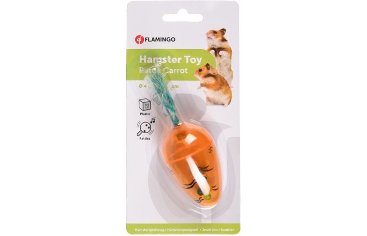 Flamingo Spielzeug Carry Karotte Orange
