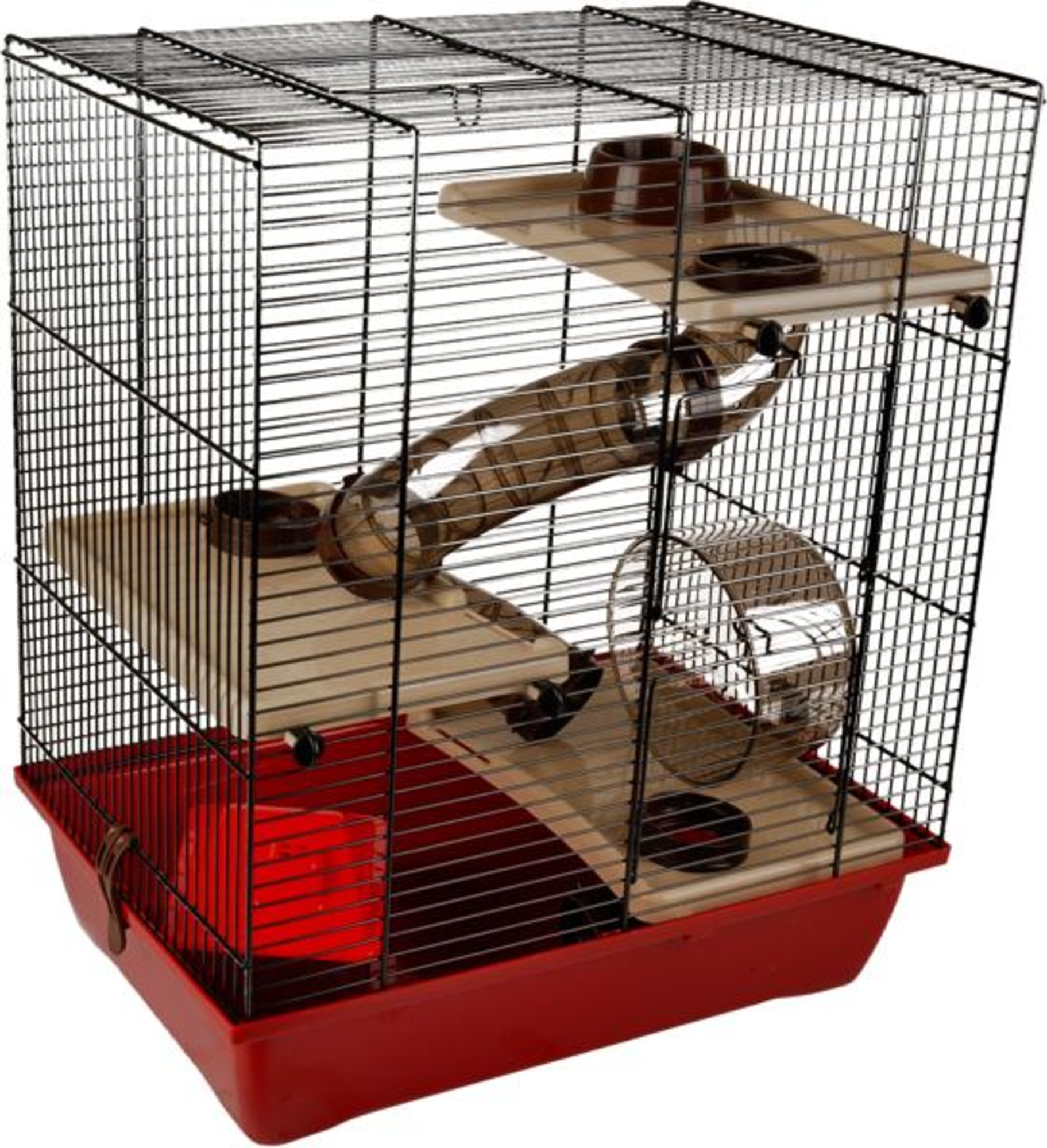 Flamingo Cage Enzo 3 Bordeaux Black