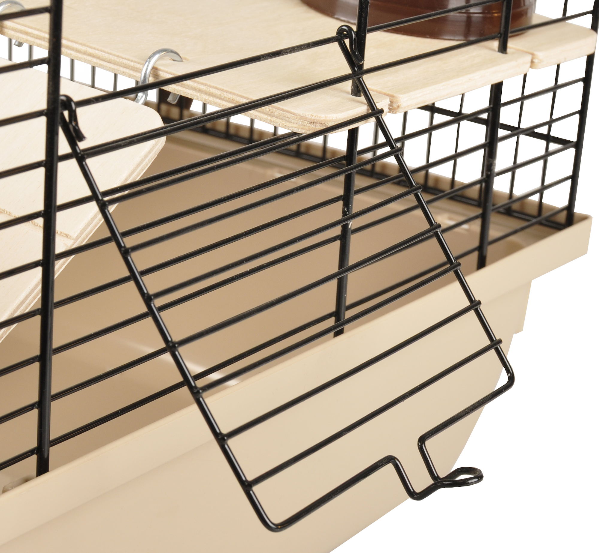 Flamingo Cage Milo 2 Beige Black