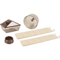 Flamingo Kooi Milo 2 Beige Zwart