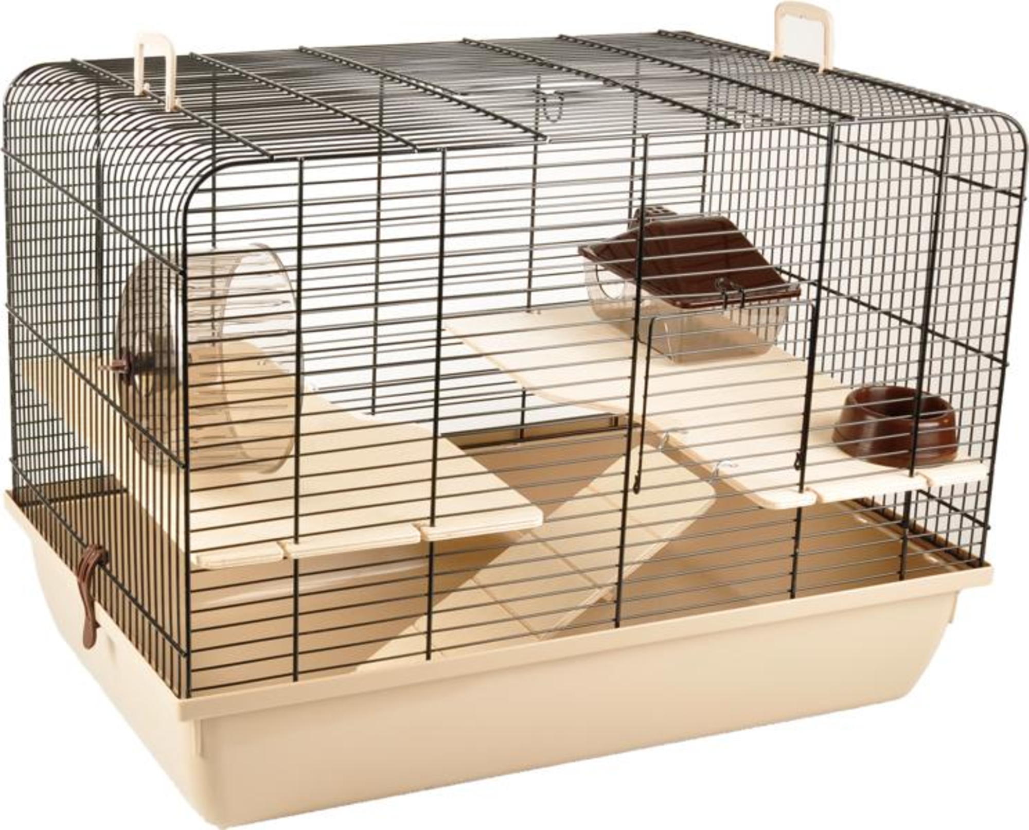 Flamingo Cage Milo 2 Beige Black