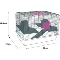 Flamingo Kooi Milo 2 Beige Zwart