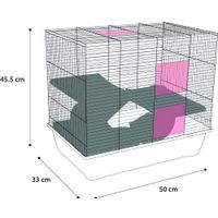 Flamingo Kooi Jaro 3 Blauw Zwart