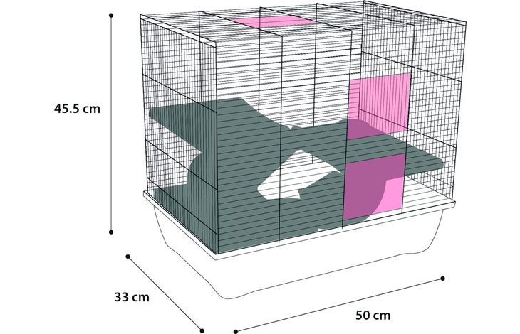 Flamingo Kooi Jaro 3 Blauw Zwart