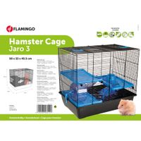 Flamingo Kooi Jaro 3 Blauw Zwart