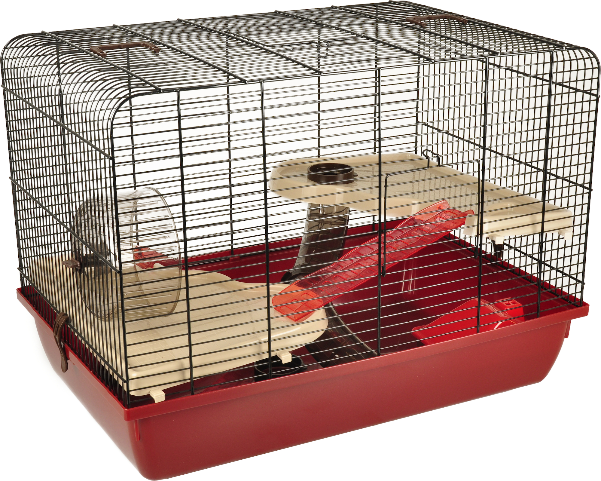 Cage Milo 2 Bordeaux Black 210131 Flamingo Pet Products