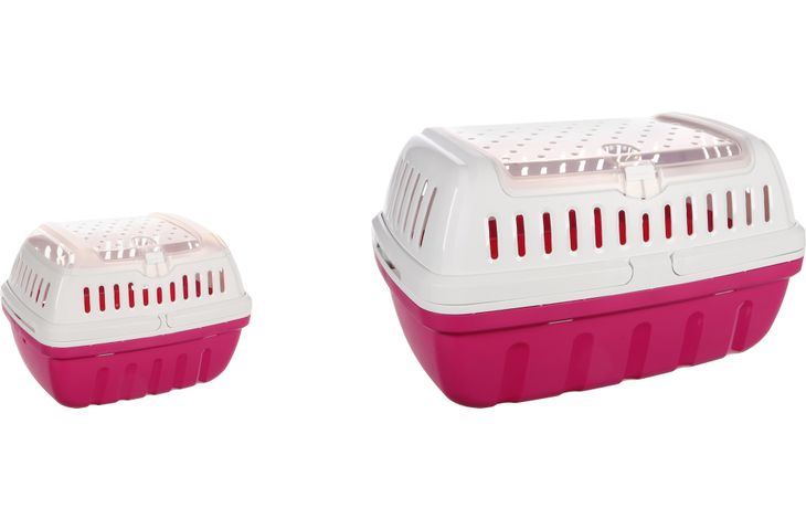 Flamingo Cage de transport Lizzie test Rose