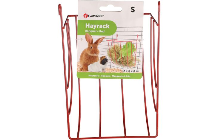 Flamingo Hayrack Banquet Red