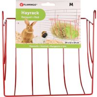 Flamingo Hayrack Banquet Red
