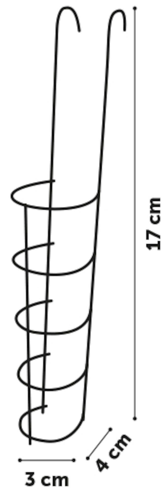 Flamingo Wortelhouder Radix Rood