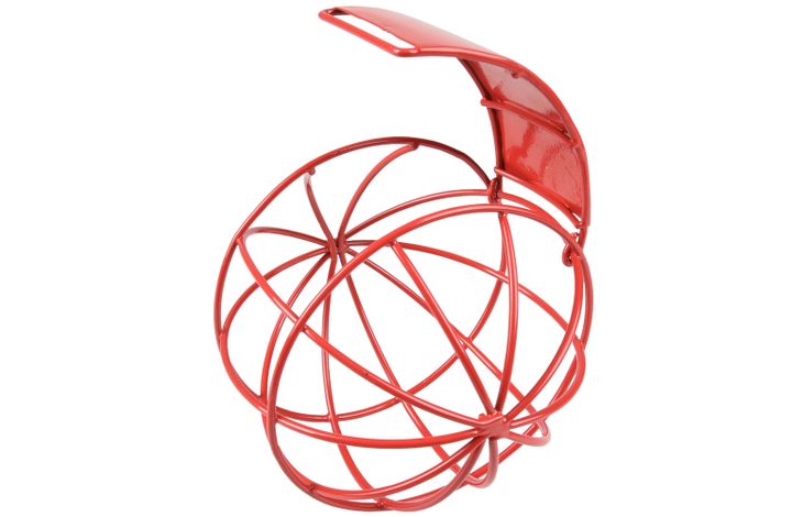 Flamingo Food ball Dre Round Red