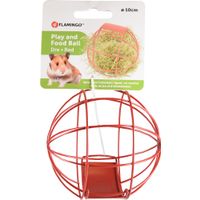 Flamingo Food ball Dre Round Red