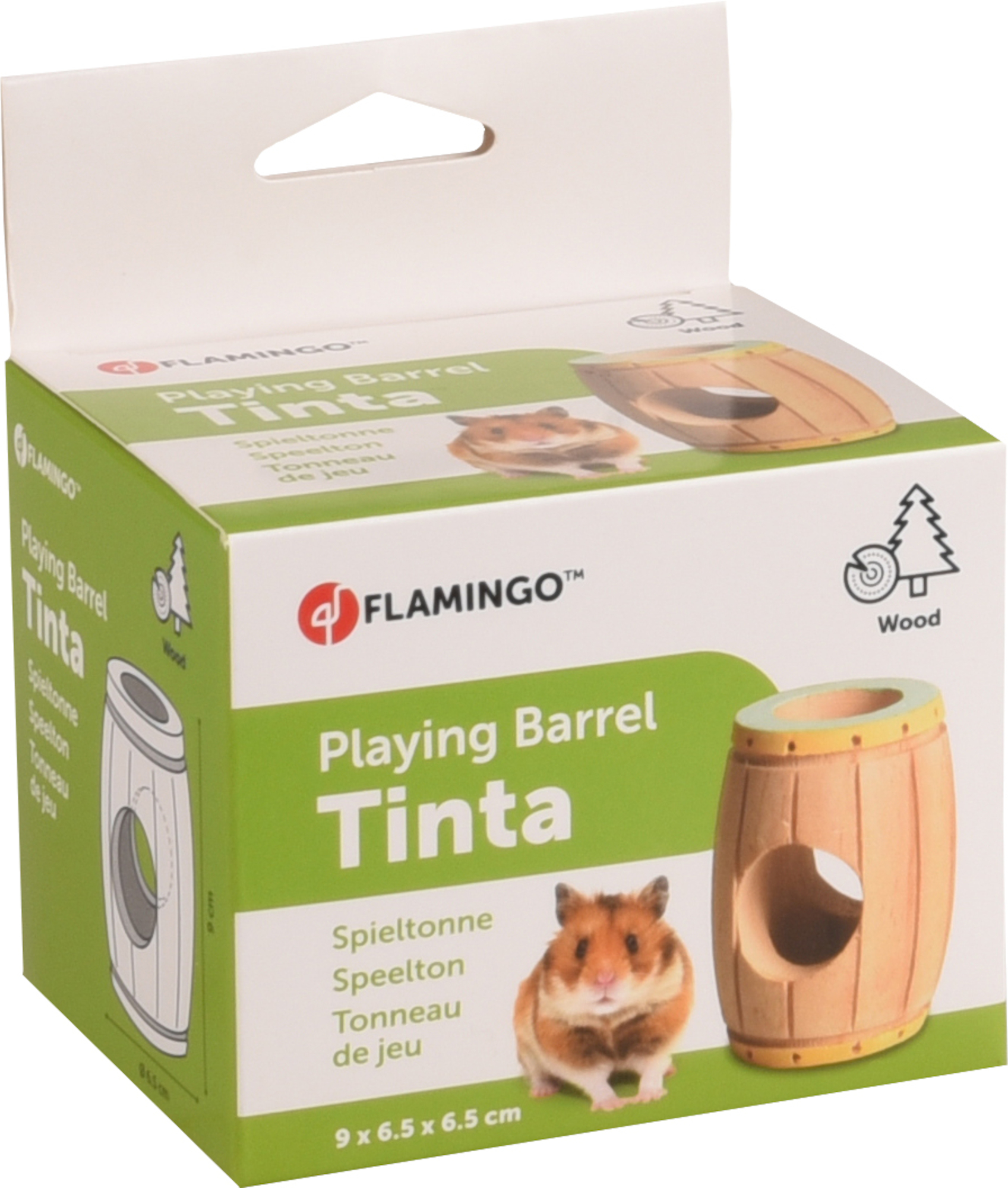 Flamingo Toy Tinta Barrel Light brown