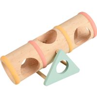 Flamingo Toy Tinta Pipe & Seesaw Light brown