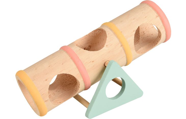 Flamingo Toy Tinta Pipe & Seesaw Light brown