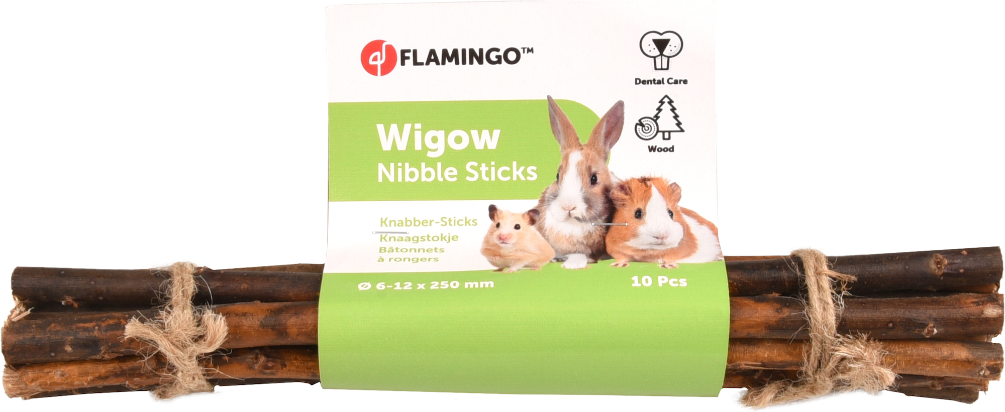 Flamingo Knabbelhout Wigow Knaagstok 