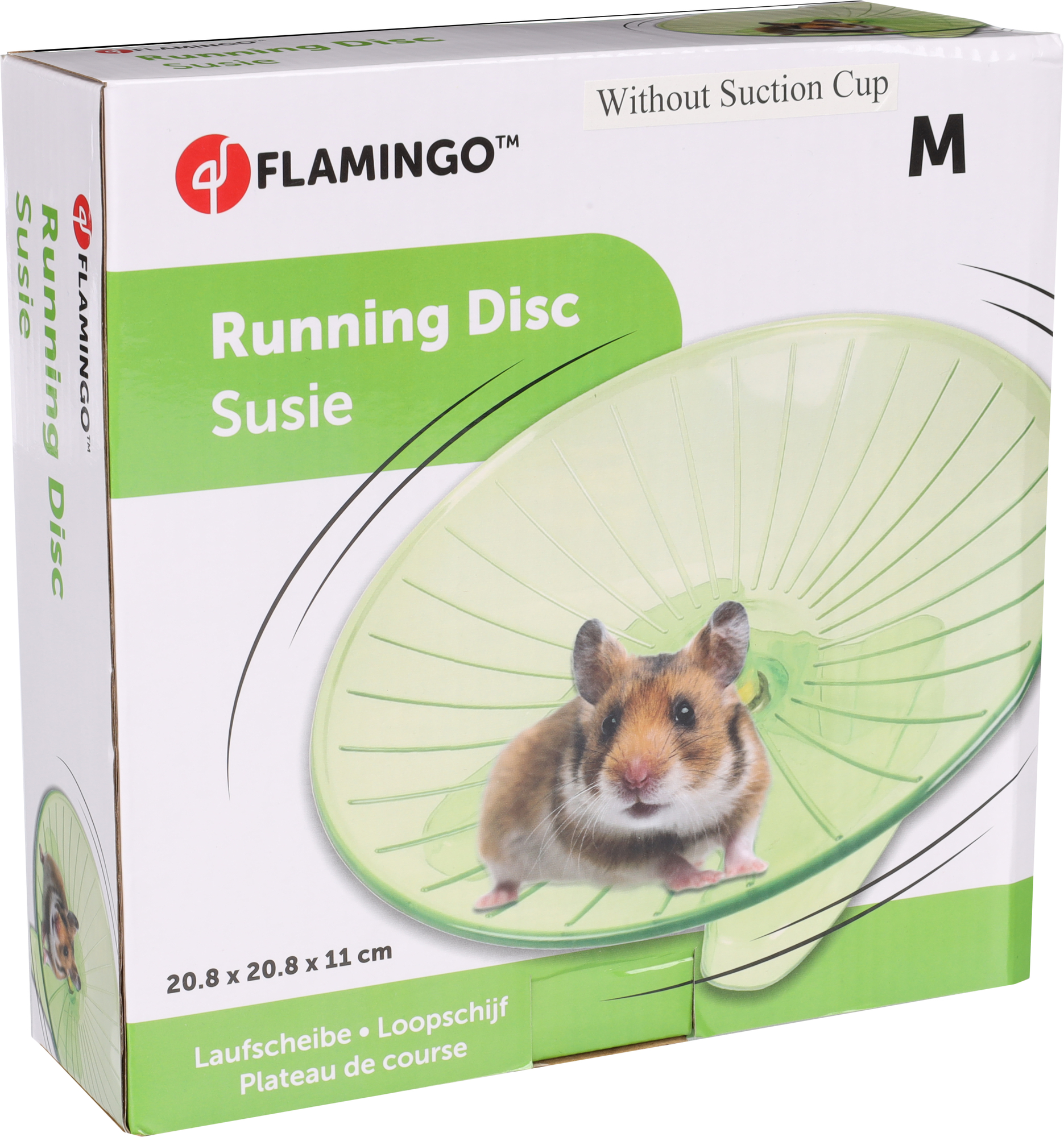 Flamingo Spielzeug Susie Laufteller Grün