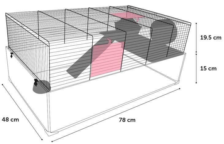 Flamingo Kooi Vitru 3 Zwart