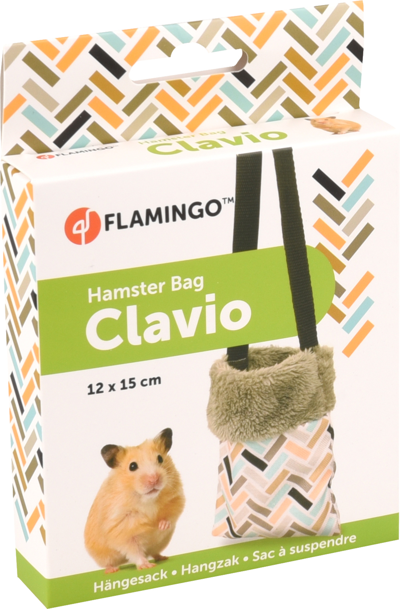 Flamingo Sacca da appendere Clavio Mezcla